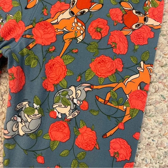 Lularoe OS Disney Bambi Thumper Leggings - Picture 12 of 13